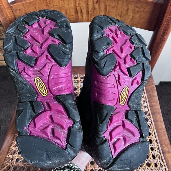 KEEN Women's Liberty Ridge, Leather Steel Toe Boots, Dark Gray, 9 - Picture 6 of 6